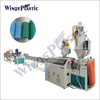Máquina para la fabricación de tubos de aspiradoras de plástico Máquina de tuberías de plástico espiral corrugada