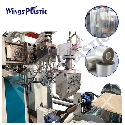 Máquina automática de extrusión de chapa de plástico con control PLC