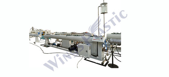 Control PLC Línea de extrusión de tuberías eléctricas de PE pequeño HDPE PPR MPP