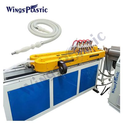 Máquina automática de tuberías de plástico Shisha flexible y corrugada controlada por PLC