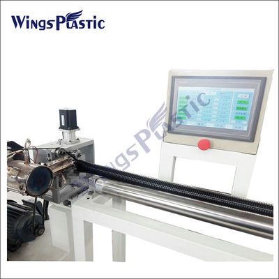 Linea de producción de la máquina de extrusión de tuberías de plástico