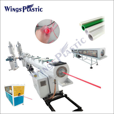 Línea de extrusión de tuberías de PE Máquinas para la fabricación de tuberías de PE HDPE PPR/línea de producción de tuberías PP-R de HDPE/líneas de extrusión de plástico