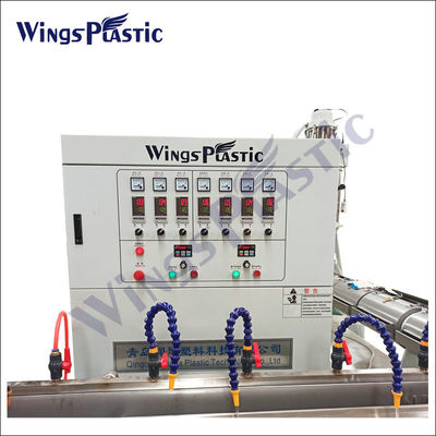 Línea de extrusión de tuberías blandas de fibra de PVC para mejorar la máquina de fabricación de tuberías reforzadas con fibra de PVC