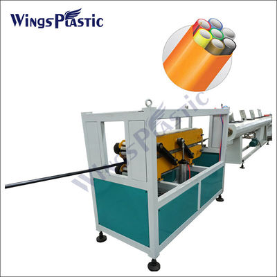 Línea de producción de paquetes de microductos/máquina de producción de envoltura de microductos/línea de extrusión de paquetes de micro conductos de HDPE
