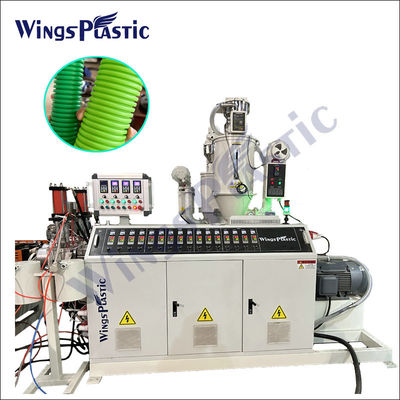 Máquina de extrusión de tuberías onduladas de PE PVC HDPE 180 kg/h Capacidad