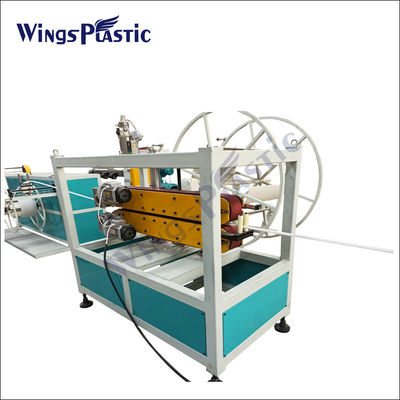 Línea de extrusión de tubos de PE PPR avanzado de plástico para la producción de tubos de HDPE