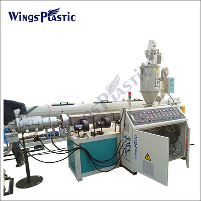 Máquina de extrusión de tuberías de plástico PE PPR para la producción de tubos de tornillo único de 20-110 mm o personalizados