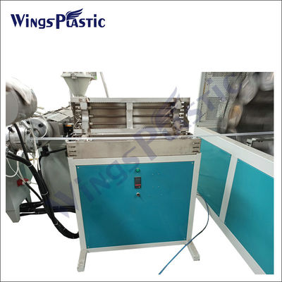 Automatización Máquina de fabricación de tuberías reforzadas con fibra transparente de manguera trenzada de PVC