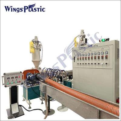 Máquina de extrusión de mangueras de aspiración en espiral de PVC para la producción de mangueras de tuberías reforzadas en espiral de PVC