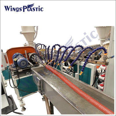 Máquina de extrusión de mangueras de aspiración en espiral de PVC para la producción de mangueras de tuberías reforzadas en espiral de PVC