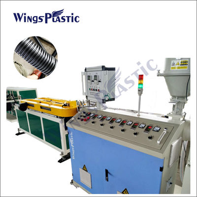 Máquina de extrusión de refrigeración por aire de alta capacidad para tuberías corrugadas de PE PP de pared única