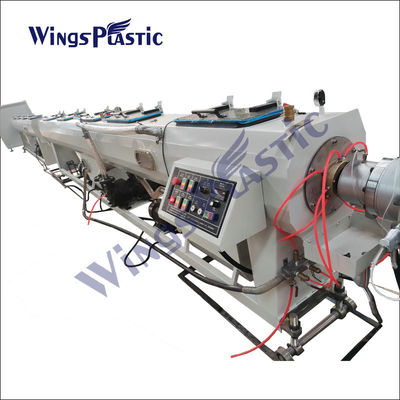 90 / 33 máquina del tubo de agua del PE del extrusor 110m m 315m m del tubo del HDPE