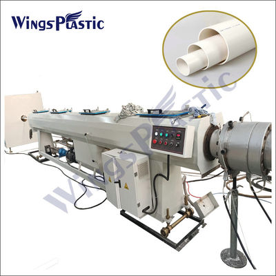 tubo de agua de la máquina del extrusor del tubo del PVC de 50-160m m que hace el extrusor de la máquina