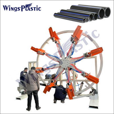 Máquina de extrusión de tuberías de plástico de HDPE PPR PP Máquina de fabricación de tuberías de agua de plástico