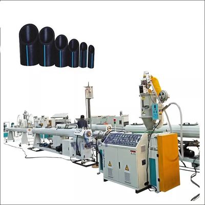 Máquina de extrusión de tuberías de HDPE de un solo tornillo de 20 mm de gran capacidad